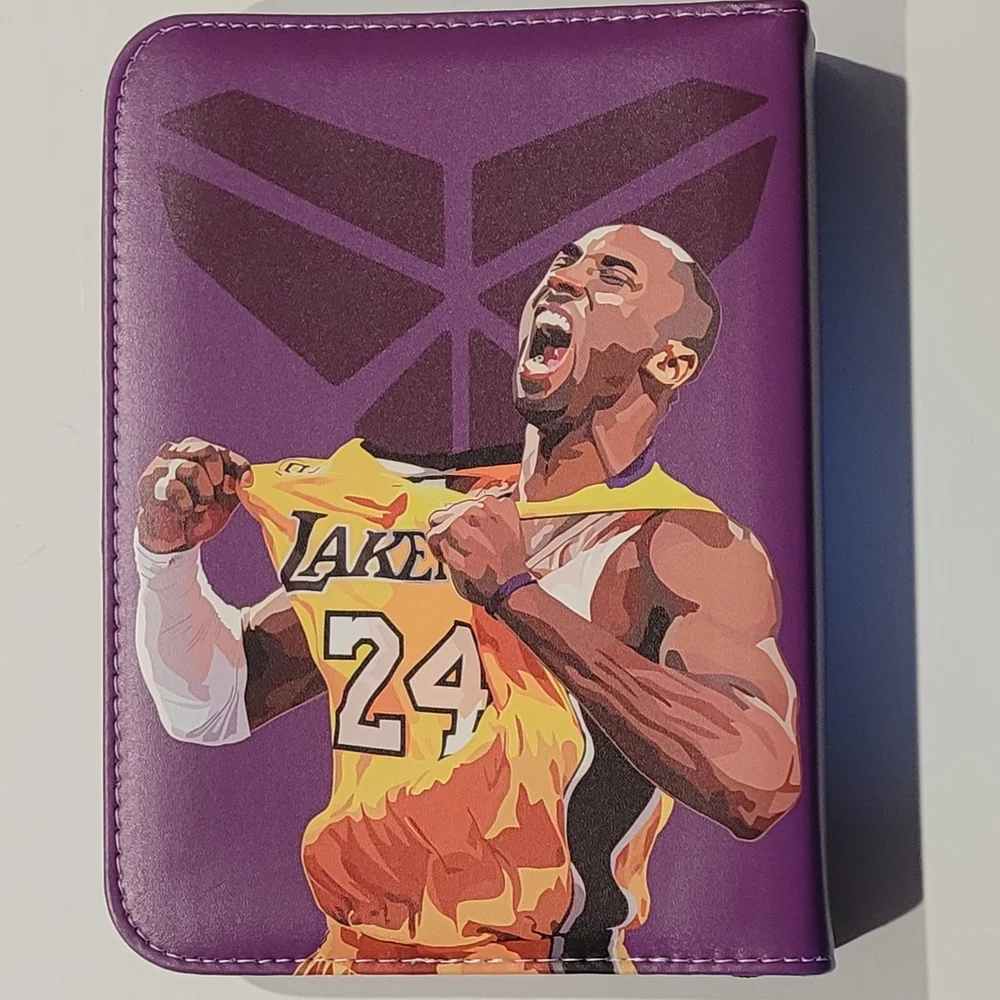 BASKETBALL Trading Card Binder 400 Sleeve Pocket - KING x MAMBA - PURPLE - Picture 2 of 5